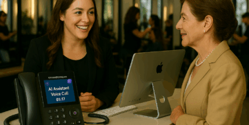 Голосовий помічник AI | Ефективне рішення для прийому клієнтів